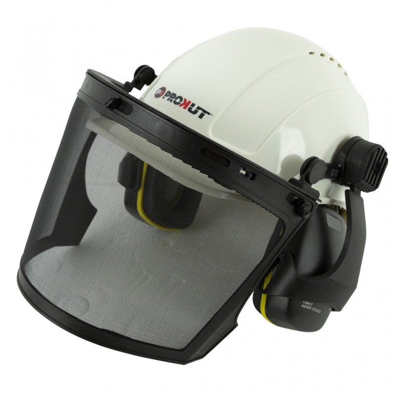 PROKUT SAFETY HELMET KIT  PREMIUM QUALITY (WHITE ONLY)