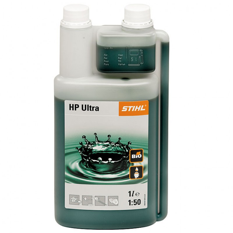 2-2) STIHL HP ULTRA 2-STROKE OIL 1L