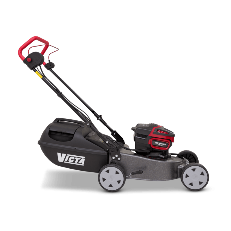 Victa 18" Corvette Steel Base, 36V Battery Powered, Cut & Catch Lawn Mower (SKIN ONLY)